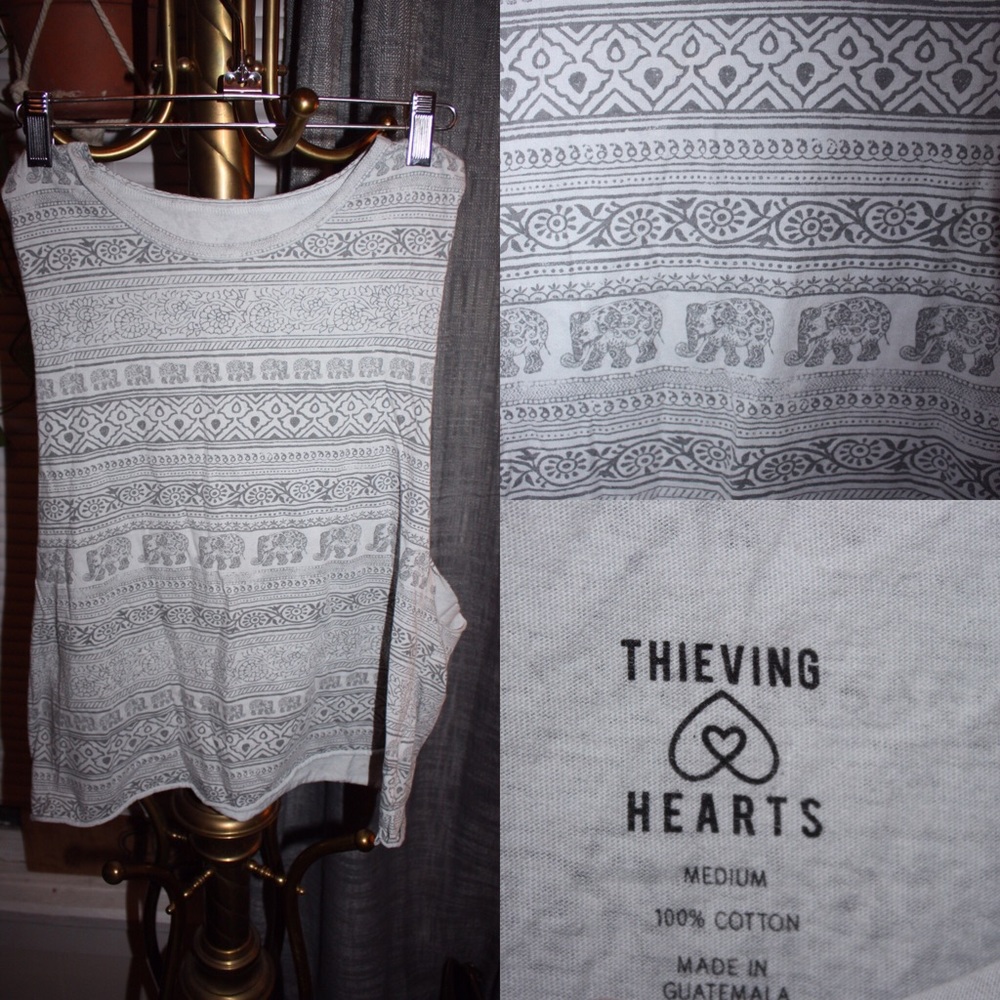 Thieving Hearts elephant tank